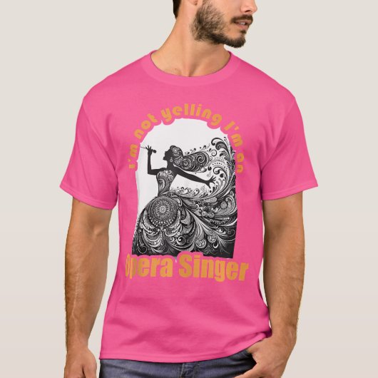 Opera Singer T-Shirt (Vorderseite)