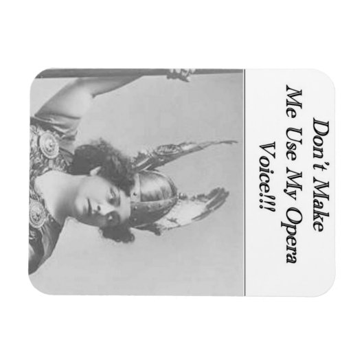 Opera Voice Magnet (Horizontal)