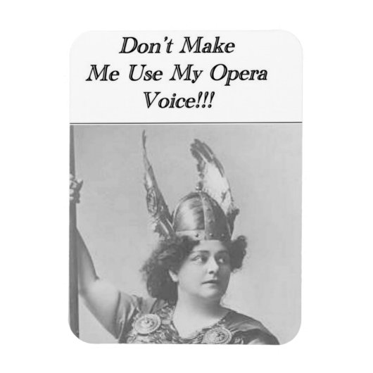 Opera Voice Magnet (Vertikal)