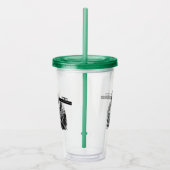 Operation Alice in Wonderland Alice im Wunderland Acryltrinkbecher (Rechts)