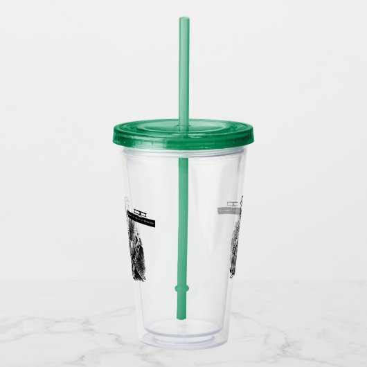 Operation Alice in Wonderland Alice im Wunderland Acryltrinkbecher (Rechts)