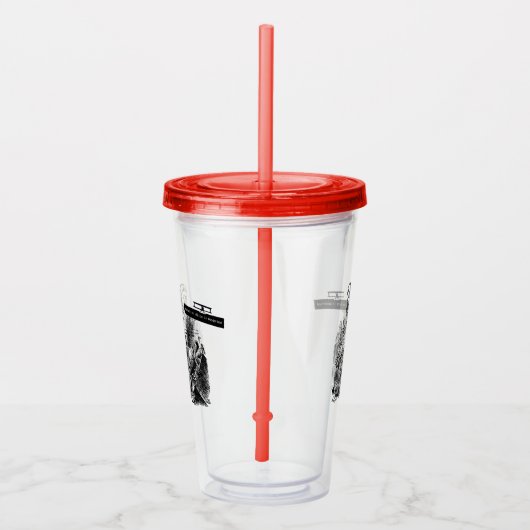 Operation Alice in Wonderland Alice im Wunderland Acryltrinkbecher (Rechts)