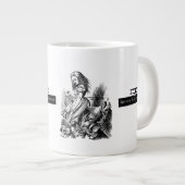 Operation Alice in Wonderland Alice im Wunderland Jumbo-Tasse (Vorderseite Rechts)