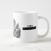 Operation Alice in Wonderland Alice im Wunderland Jumbo-Tasse (Rechts)