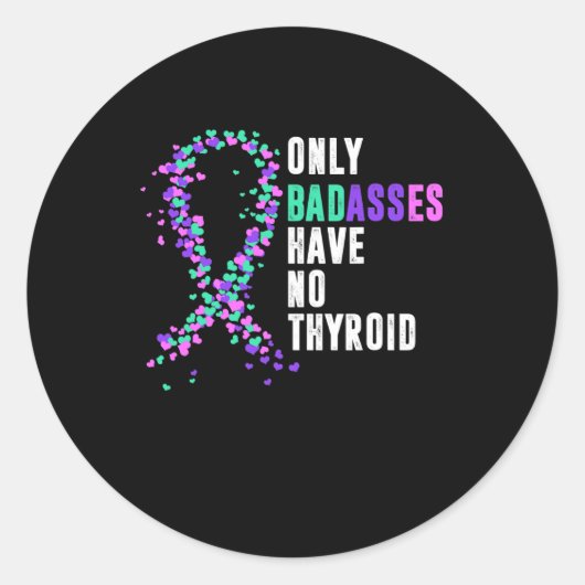 Operation-Bades Runder Aufkleber (Vorderseite)