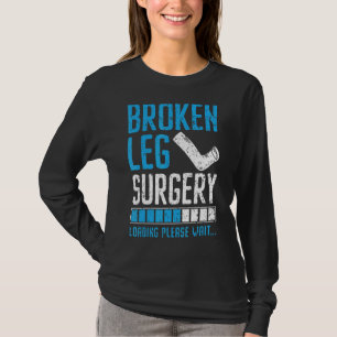 Operation beschädigte Leine Erholung Rehab T-Shirt