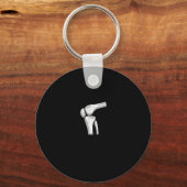 Operation "Bionic Knee Club Member Knee Replacemen Schlüsselanhänger (Vorderseite)