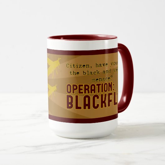 Operation: BLACKFLAG "Greffen" Tasse (VorderseiteRechts)