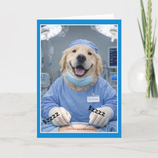 Operation Bzzzz Get Well Card SD-1 Karte