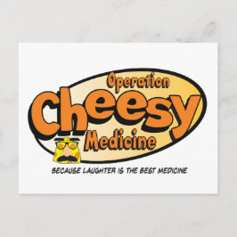 Operation Cheesy Medicine Offiziell Postcard Postkarte