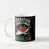 Operation Christmas Child Family Matching Xmas Fun Kaffeetasse (Links)