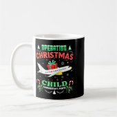Operation Christmas Child Funny Family Matching Xm Kaffeetasse (Links)