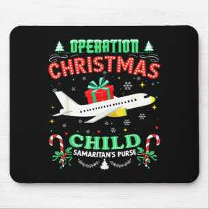 Operation Christmas Child Lustige Familie Zusammen Mousepad
