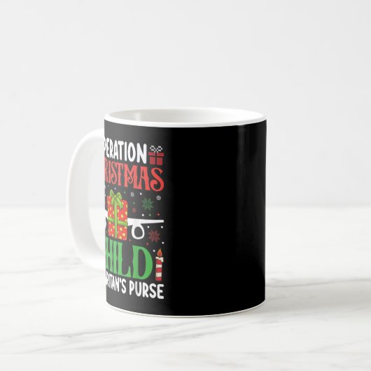 Operation Christmas Child Samaritan's Purse Chirst Kaffeetasse (Vorderseite Links)