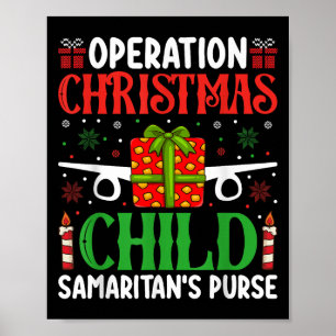 Operation Christmas Child Samaritan's Purse Weihna Poster