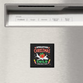 Operation Christmas Child Samariter Tasche  Magnet (In Situ (Geschirrspüler))