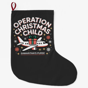 Operation Christmas Child Samariterbeutel Großer Weihnachtsstrumpf