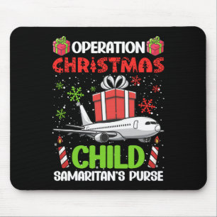 Operation Christmas Child Smaritan's Purse Funny F Mousepad
