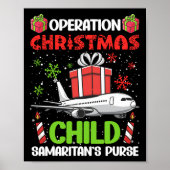 Operation Christmas Child Smaritan's Purse Funny F Poster (Vorne)