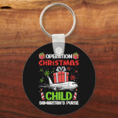 Operation Christmas Child Smaritan's Purse Funny F Schlüsselanhänger (Vorderseite)
