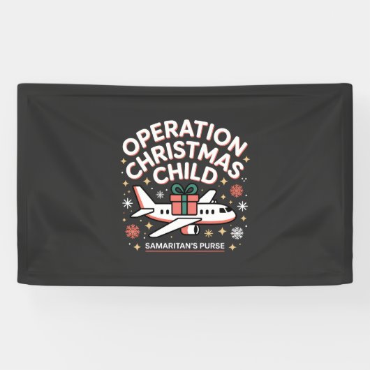 Operation Christmas Kind Samaritan Purse Banner (Horizontal)