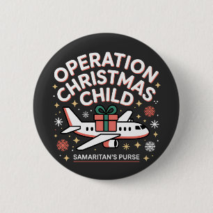 Operation Christmas Kind Samaritan Purse Button