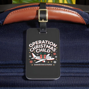 Operation Christmas Kind Samaritan Purse Gepäckanhänger