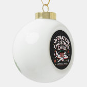 Operation Christmas Kind Samaritan Purse Keramik Kugel-Ornament (Links)