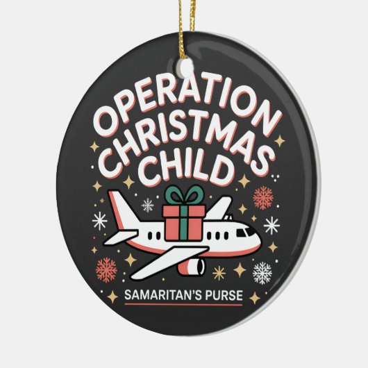 Operation Christmas Kind Samaritan Purse Keramik Ornament (Links)
