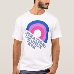Operation Coconut Tree Kamala Harris 2024 Bisexuel T-Shirt