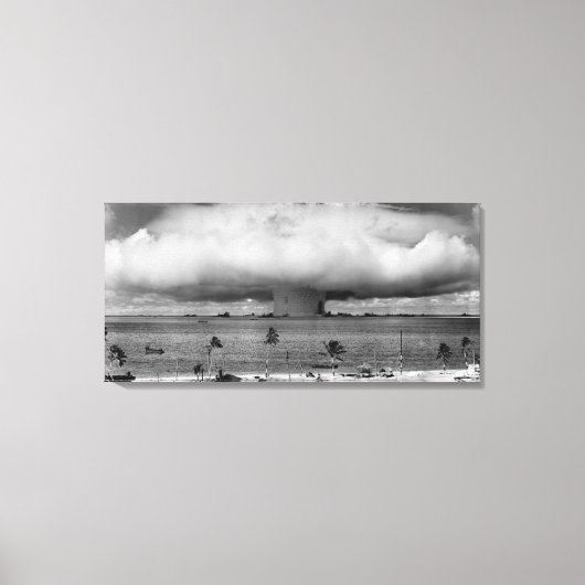 Operation Crossroads Event Baker Explosion 1946 Leinwanddruck (Vorderseite)