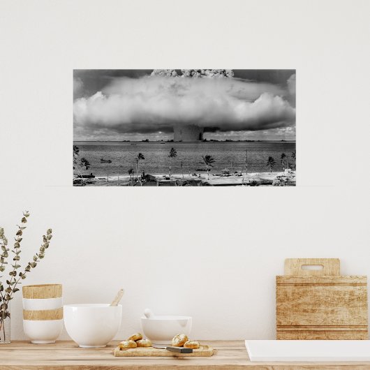 Operation Crossroads Poster (Küche)