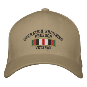Operation Dauerhafte Freiheit Veteran Bestickte Kappe