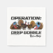Operation: Deep Gobble Serviette (Vorderseite)