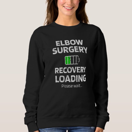 Operation der Ellenbogen Erholung Loading Broken E Sweatshirt (Vorderseite)