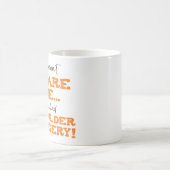 Operation der Funny Shoulder Erholung "Scare" Kaffeetasse (Mittel)