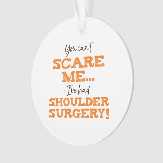 Operation der Funny Shoulder Erholung "Scare" Ornament (Vorderseite)