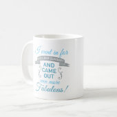Operation der Schulter Fantastische Erholung (blau Kaffeetasse (Vorderseite Links)