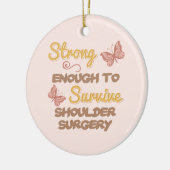 Operation der weiblichen Schulterhaube Keramik Ornament (Links)