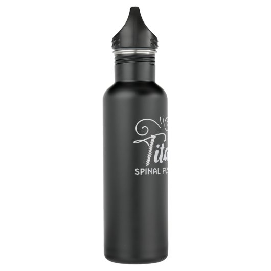 Operation der Wirbelsäule Zurück Lumbar Erholung S Edelstahlflasche (Links)