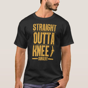 Operation des coolen Knies Frauen Kniegelenksersat T-Shirt