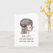 Operation des Gehirns Karte (Gelbe Blume)