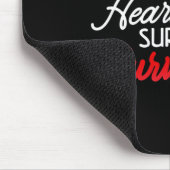 Operation des Herzens Überlebende Herzkrankheit Be Mousepad (Ecke)