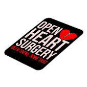 Operation des offenen Herzens Herzerkrankungen Auf Magnet (Linke Seite)