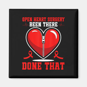 Operation des offenen Herzens Patienten Herzerkran Magnet