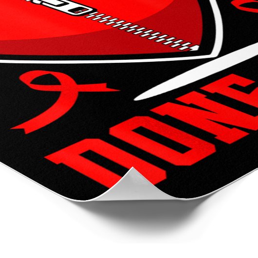 Operation des offenen Herzens Patienten Herzerkran Poster (Ecke)