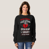 Operation des offenen Herzens Sweatshirt (Vorne ganz)
