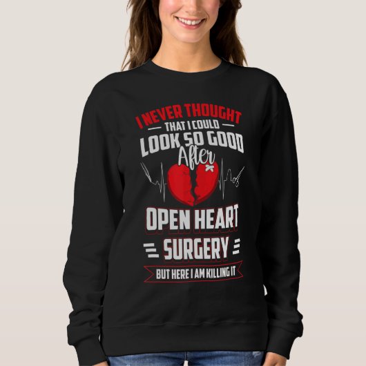 Operation des offenen Herzens Sweatshirt (Vorderseite)