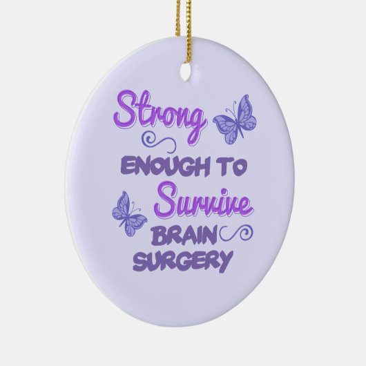 Operation des weiblichen Gehirns Keramik Ornament (Rechts)