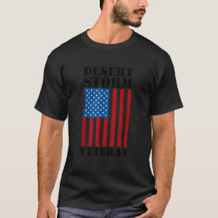 Operation Desert Storm Militärischer Golfkrieg Vet T-Shirt